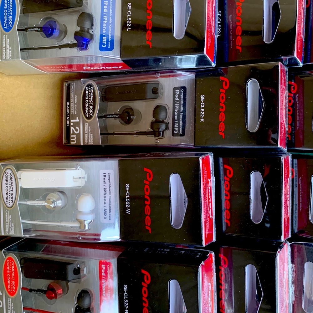 Pioneer SE-CL-522 Stereo Headphones